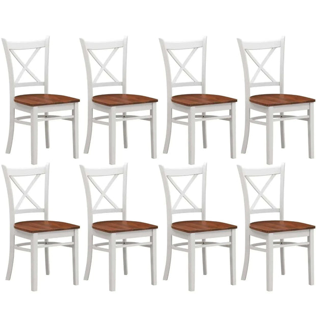 dining chair set White 