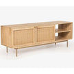 rattan entertainment center