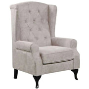 Mellowly Wing Back Chair Sofa Chesterfield Armchair Fabric Uplholstere