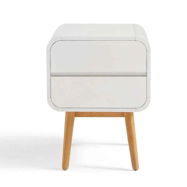 small white nightstand