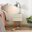 small white nightstand