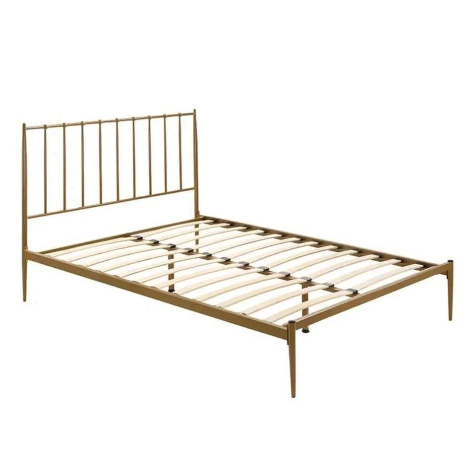 mid century modern queen bed