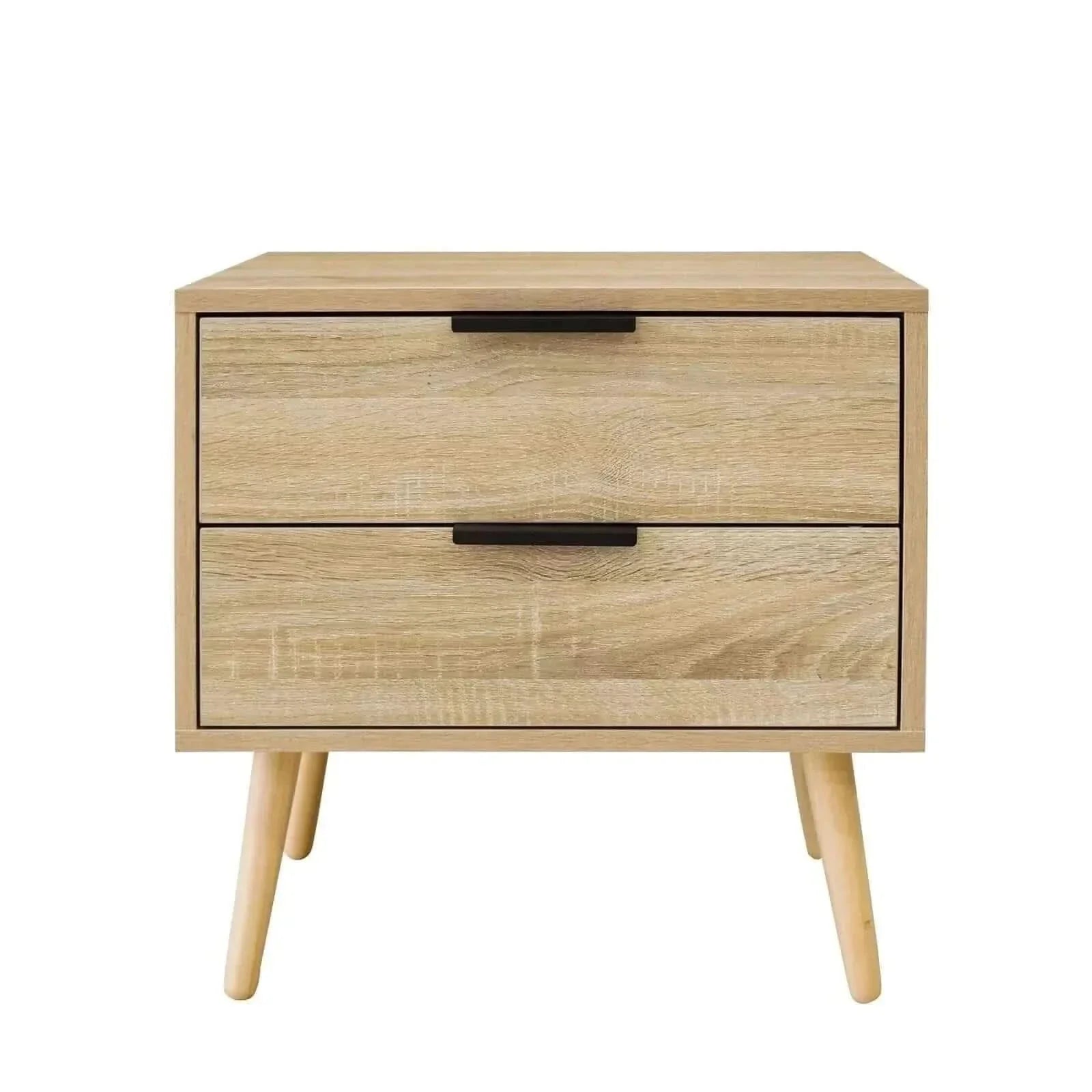 Milano Decor Paddington Drawers Bedside Table Nightstand Unit