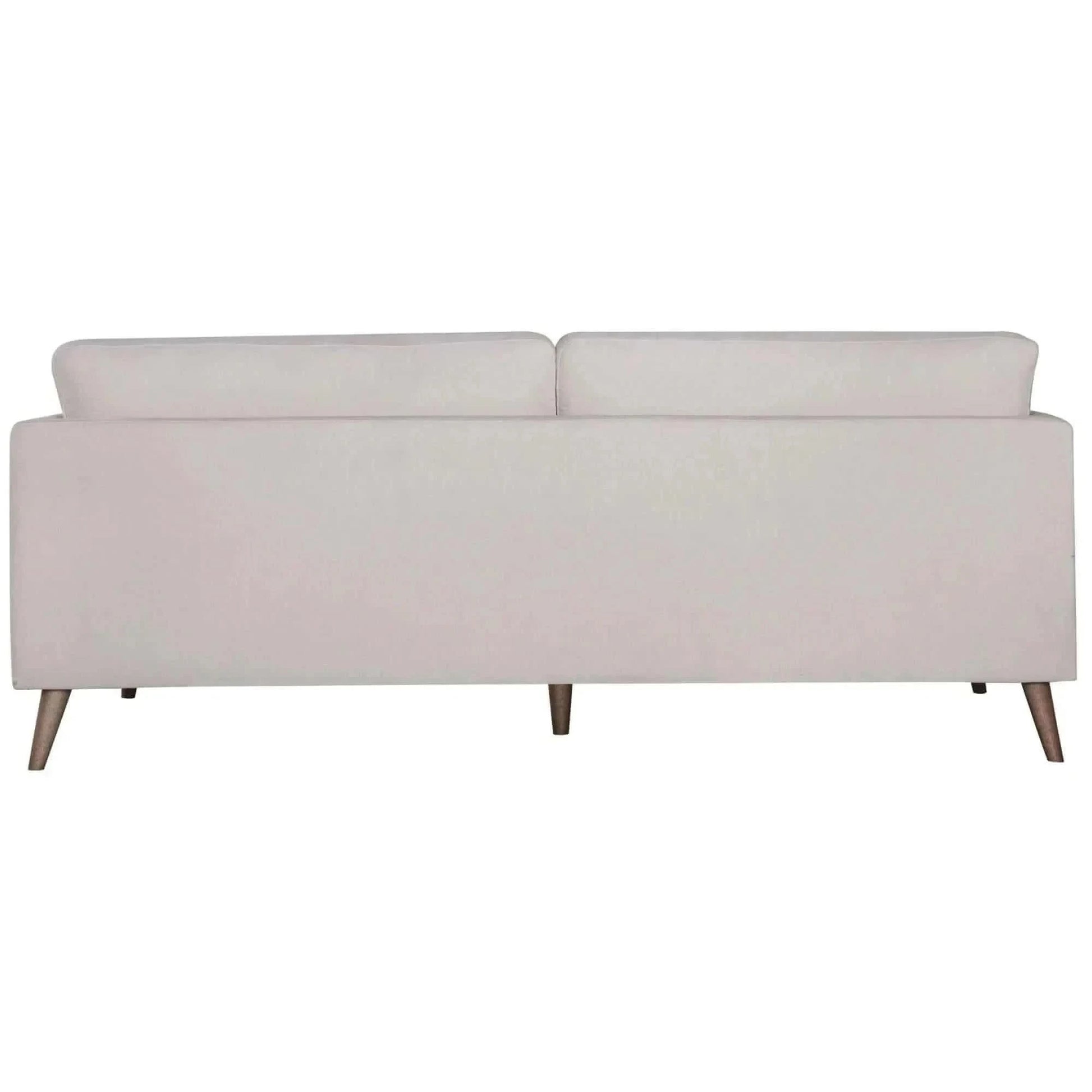 Nooa 3 Seater Sofa Fabric Uplholstered Lounge Couch - Stone