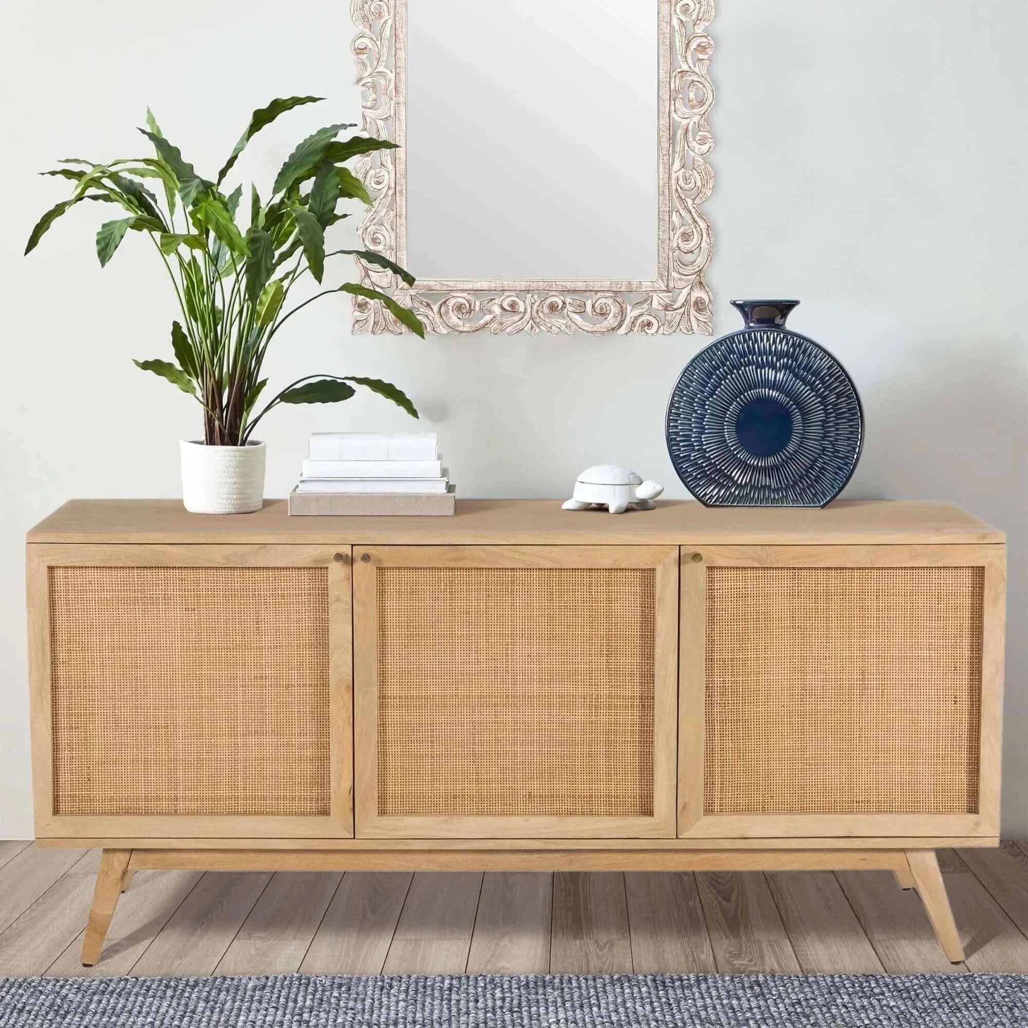 wooden sideboard cabinet