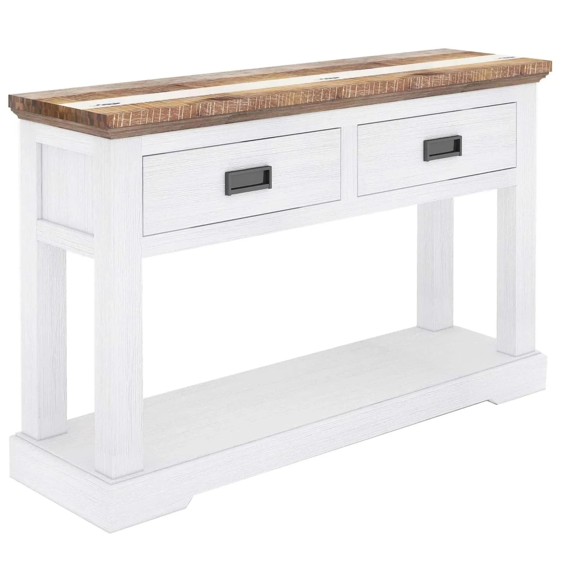 Orville Console Hallway Entry Table 125cm Solid Acacia Timber Wood - M