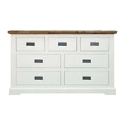 Orville Dresser 7 Chest of Drawers Solid Wood Storage Cabinet - Multi 