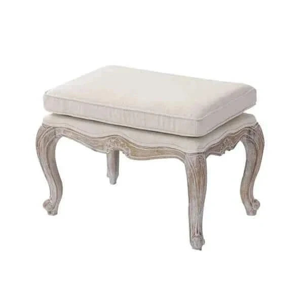 upholstered Ottoman -Upinteriors