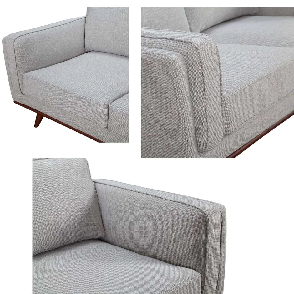 2 Seater Sofa Fabric Lounge 