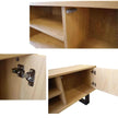 wooden entertainment unit for tv