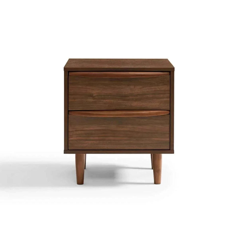 Walnut Bedside Table