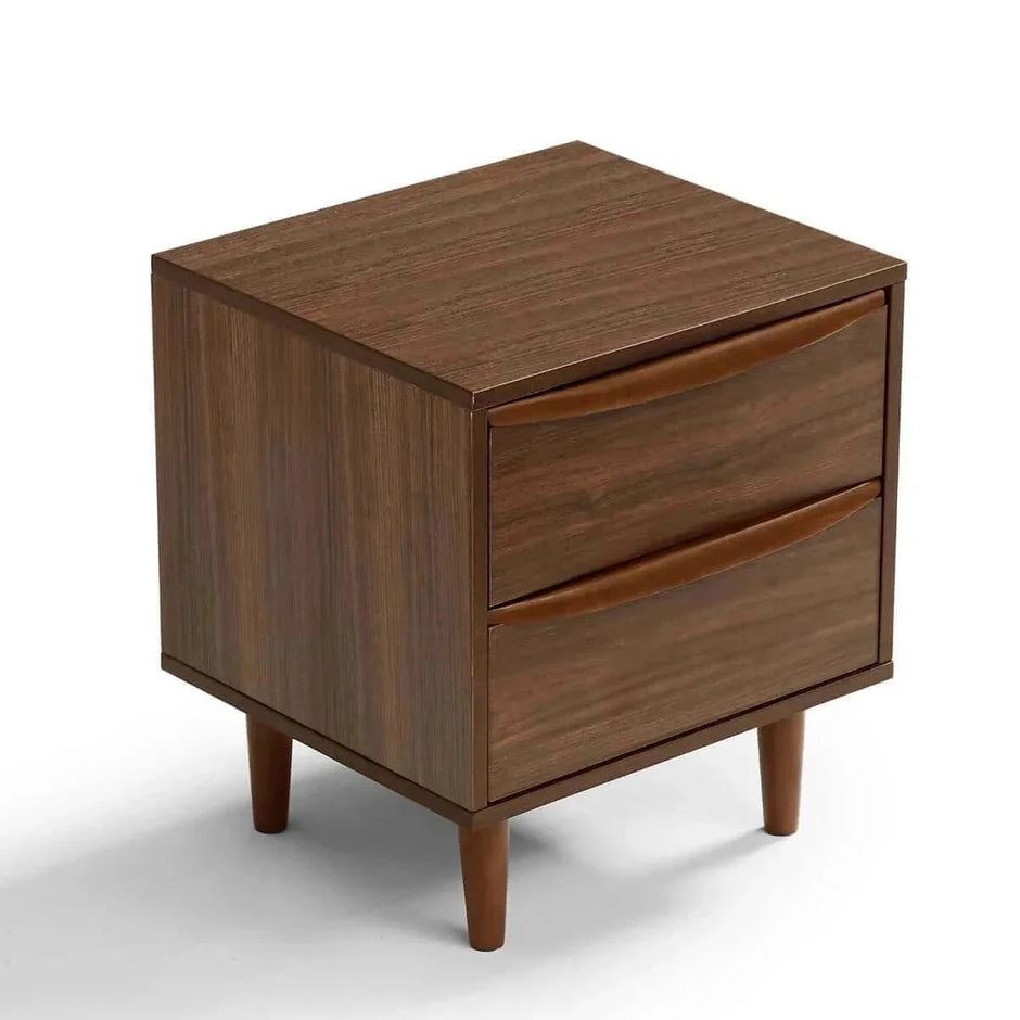 Walnut Bedside Table