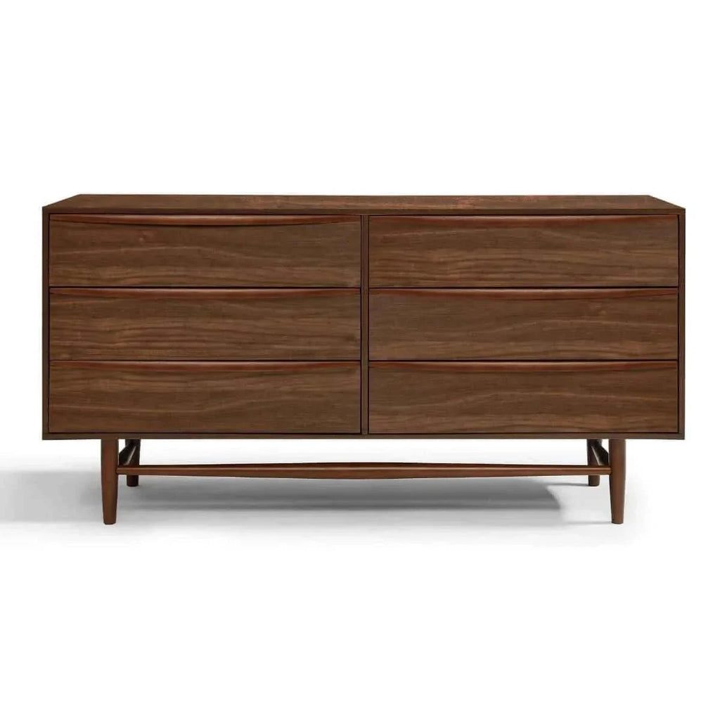 Walnut Chest of drawers-Upinteriors