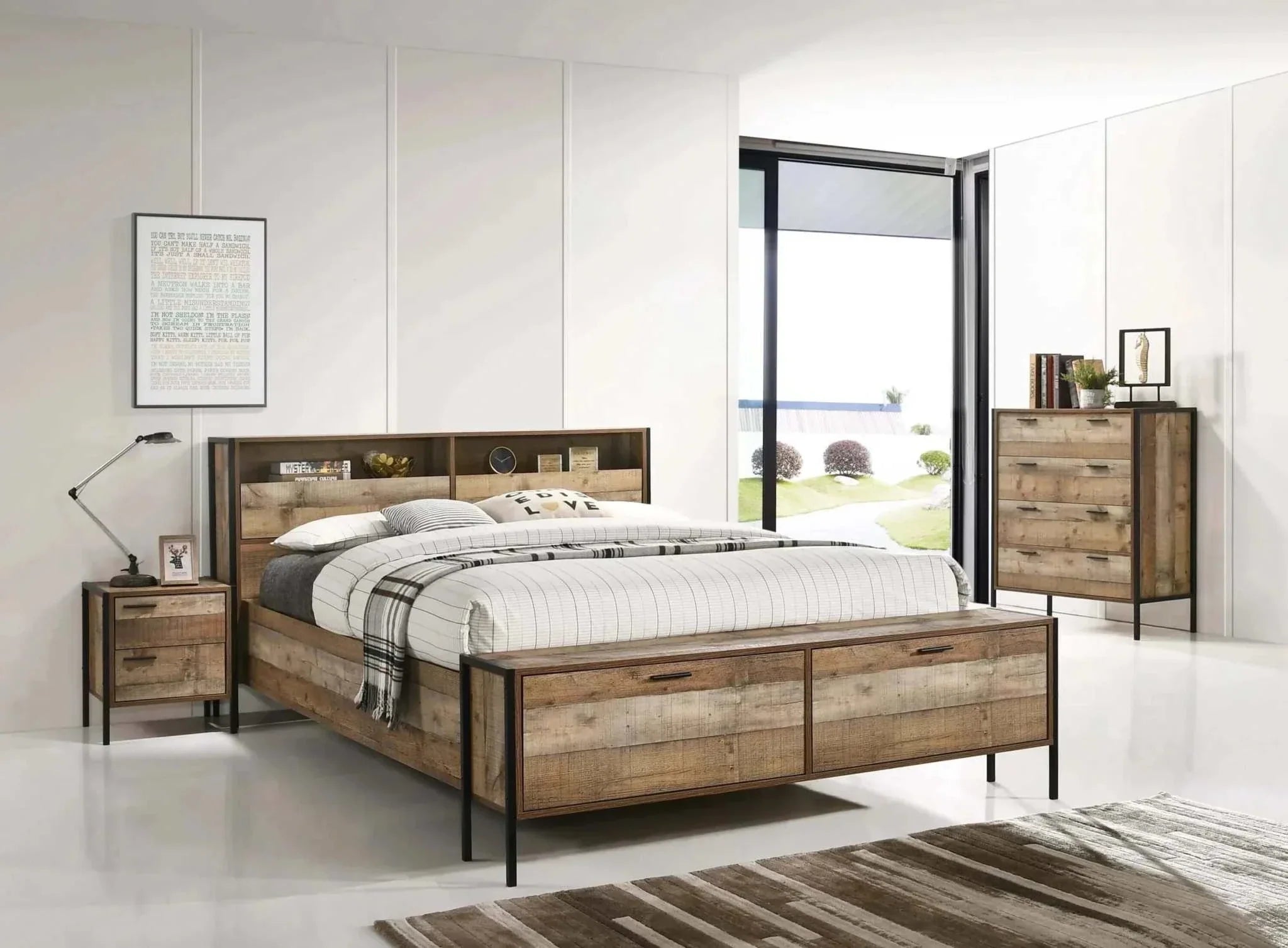 modern Queen Bed 