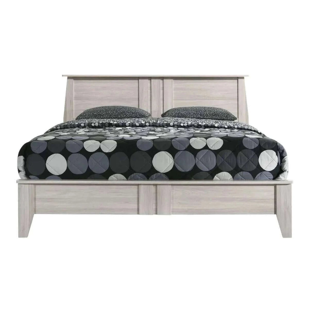 Queen Wooden Bed Frame Base-Upinteriors