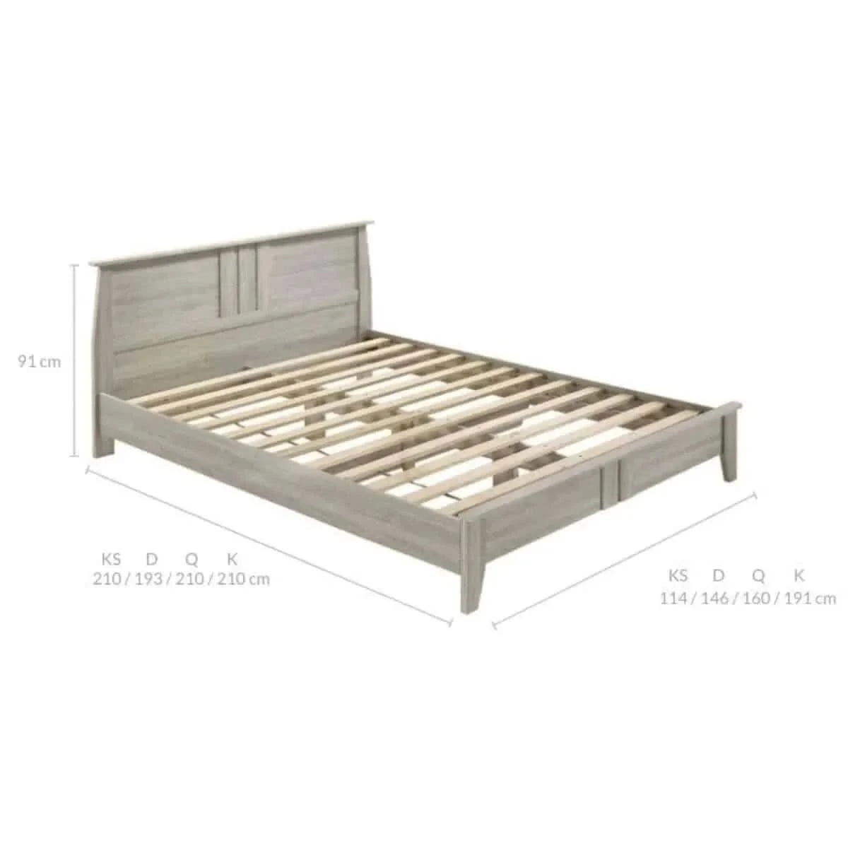 Queen Wooden Bed Frame Base