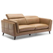 two seater leather sofa