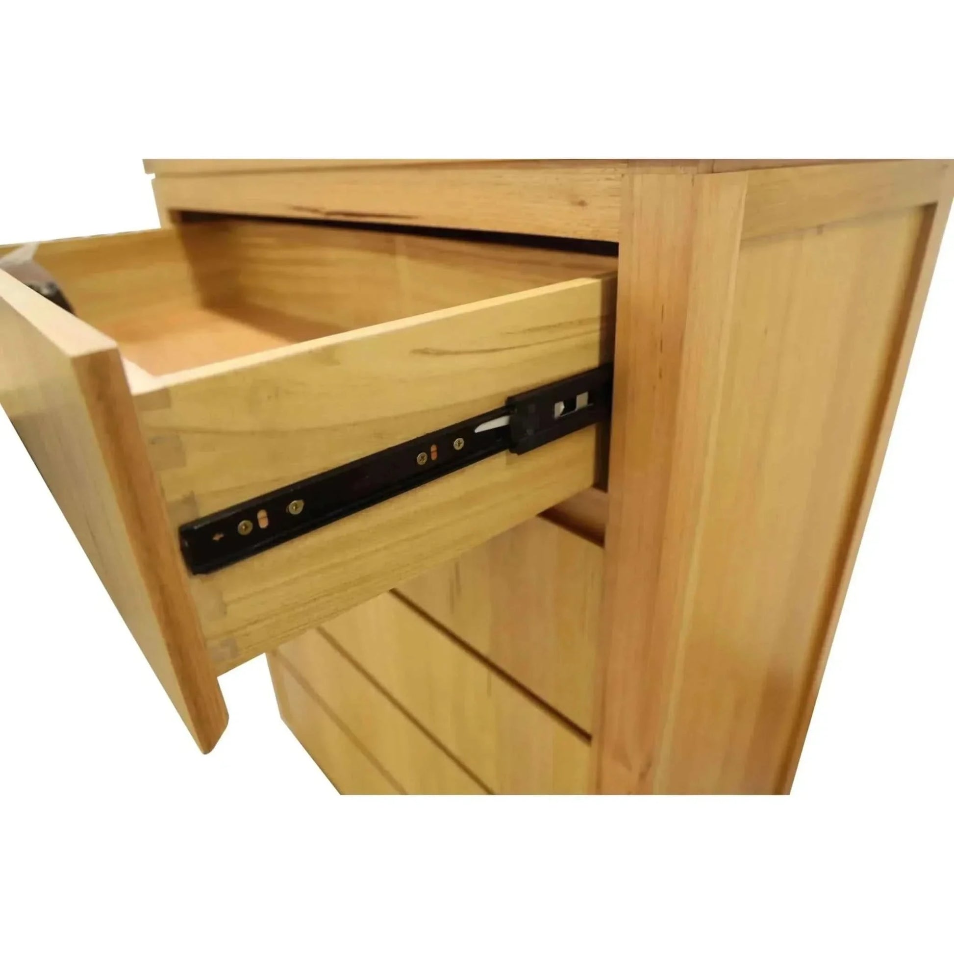 Rosemallow 2pc Bedside 1 Tallboy Chest of Drawers Set