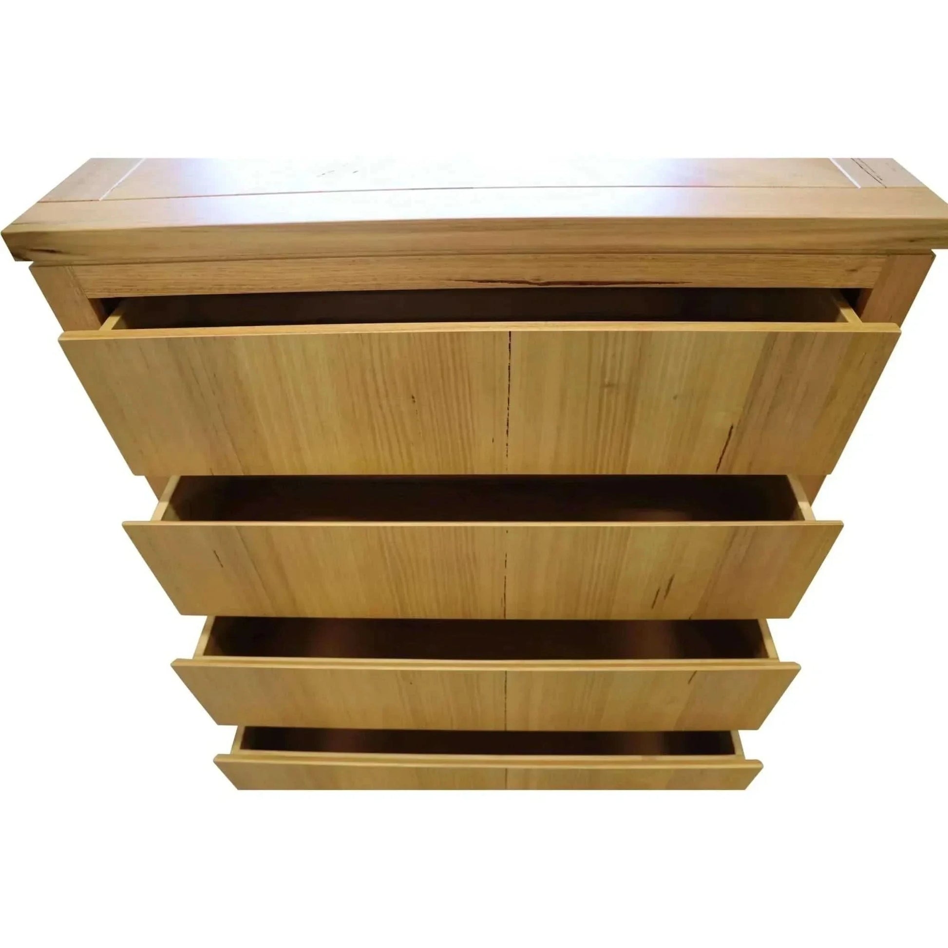 Rosemallow 2pc Bedside 1 Tallboy Chest of Drawers Set
