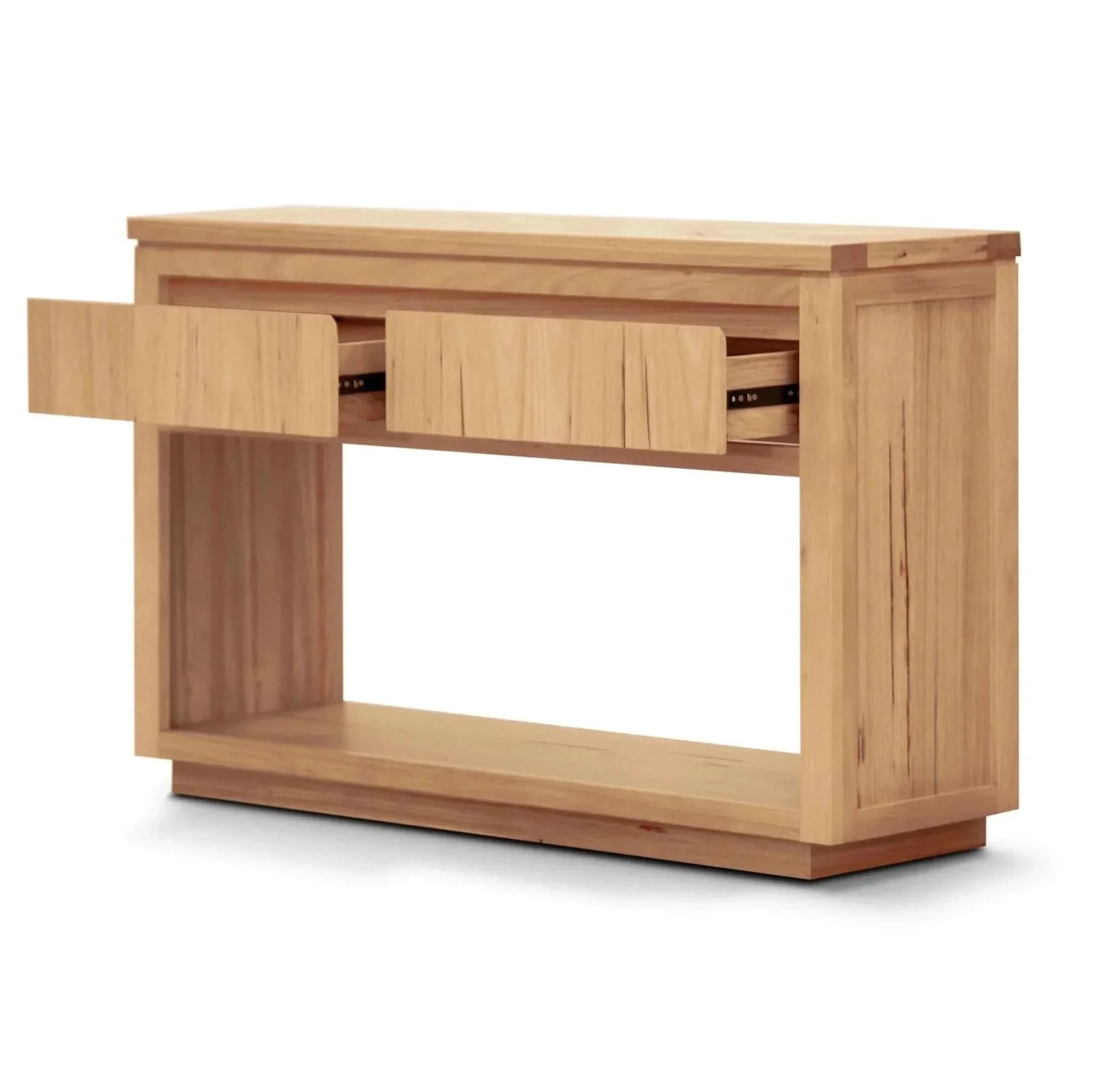 Rosemallow Console Hall Entrance Table 119cm Parquet Top Solid Messmat