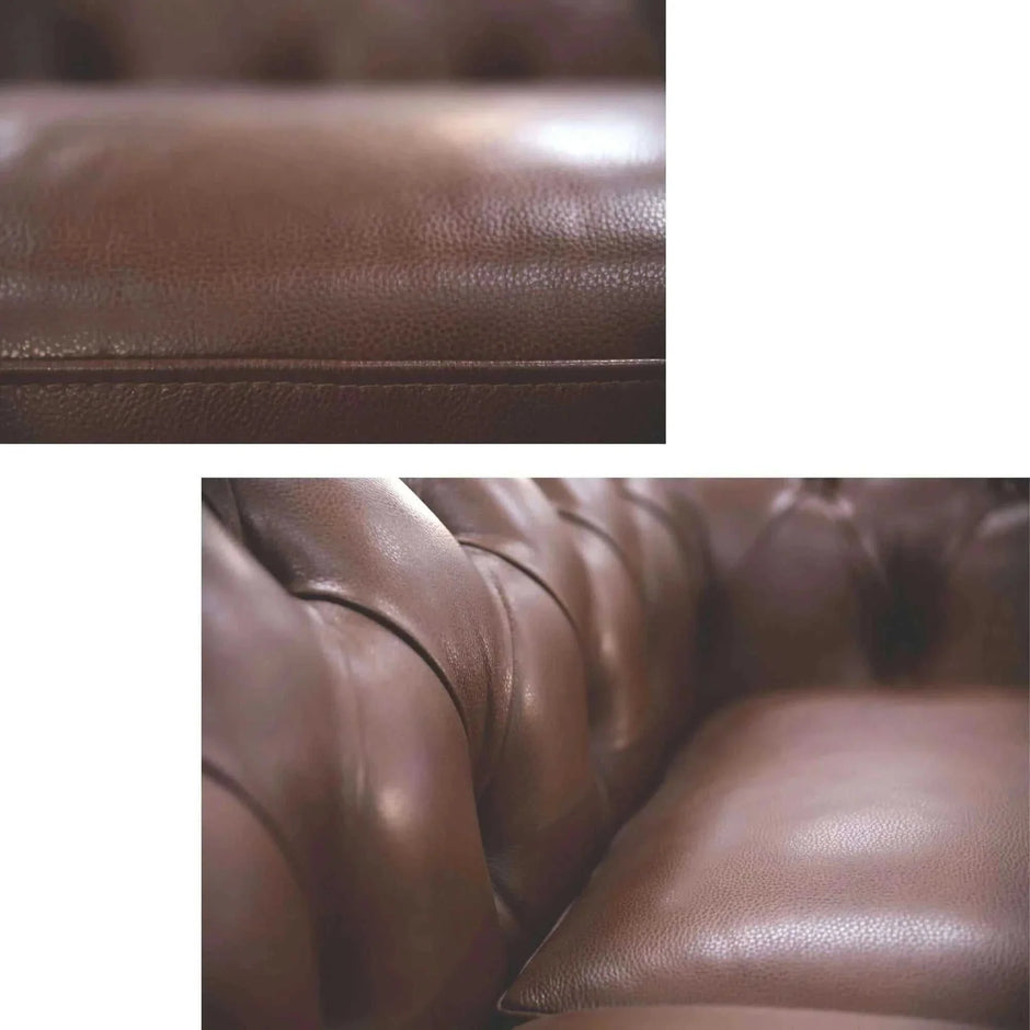 best leather chesterfield sofa