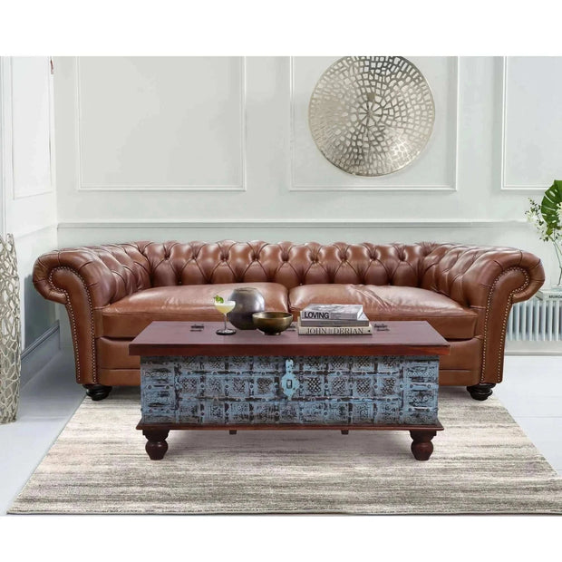 best leather chesterfield sofa