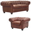 leather sofa set