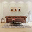 3 Seater Genuine Leather Sofa