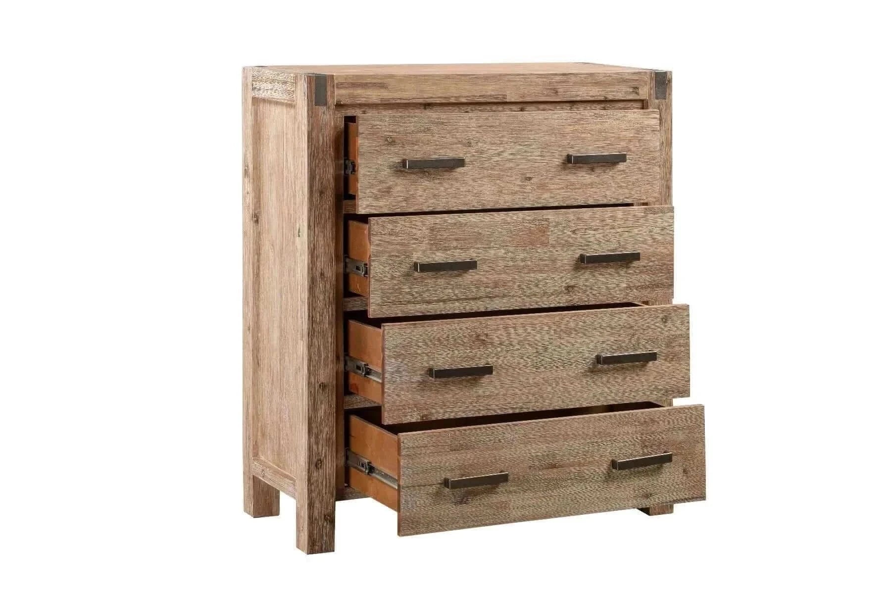 4 drawer storage unit