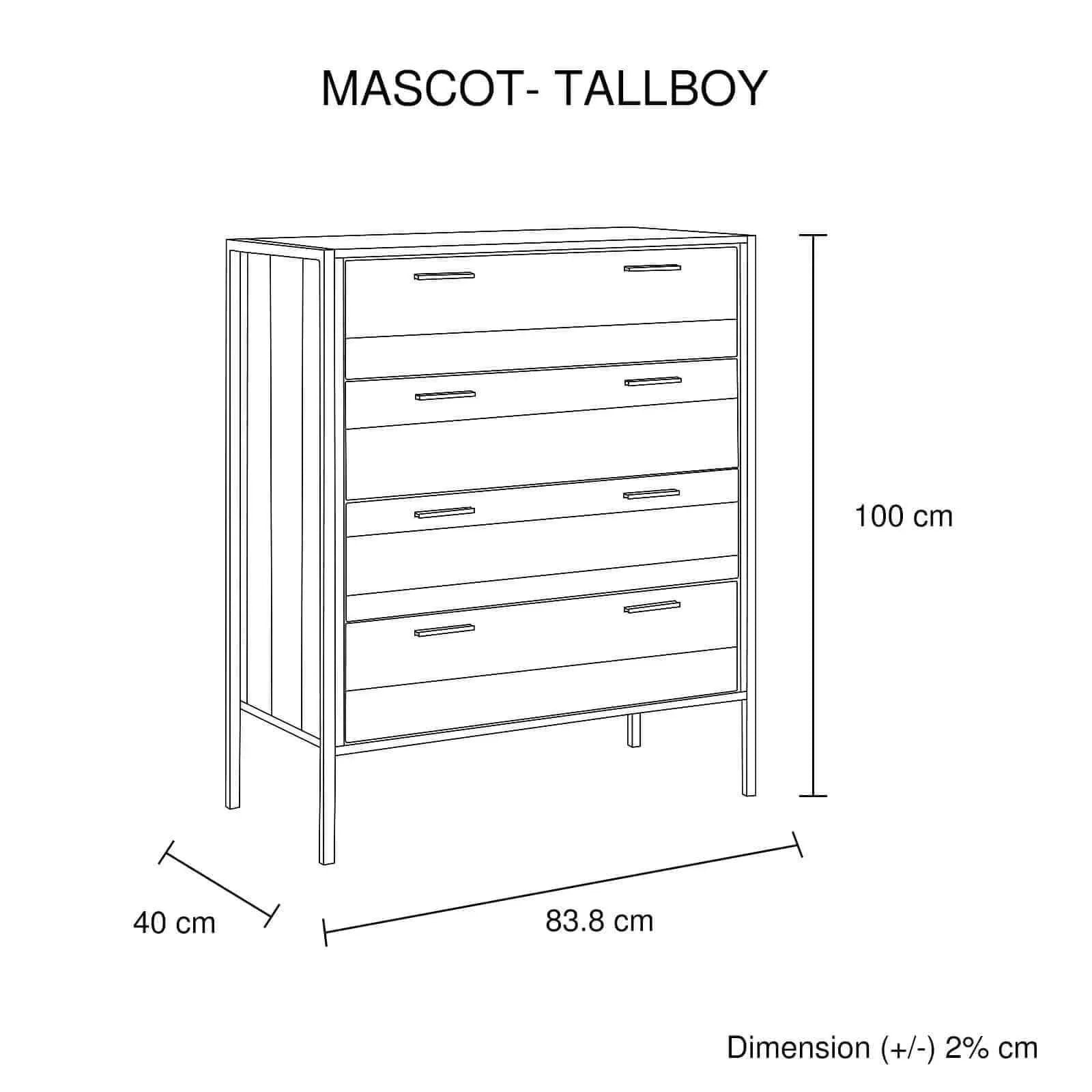 mid-century modern Tallboy 