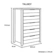 Drawers tallboy 