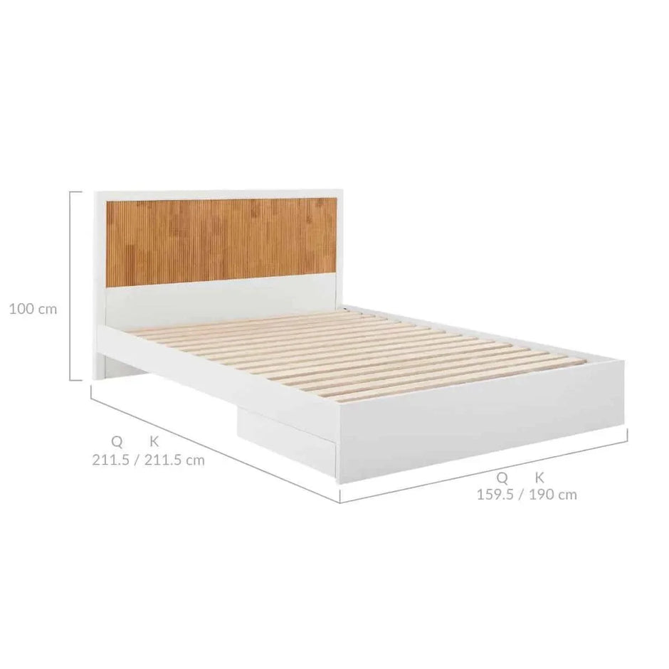 King Bed with storage 