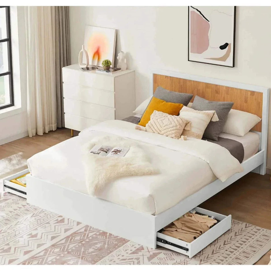 King Bed with storage 