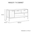 TV Cabinet with drawers