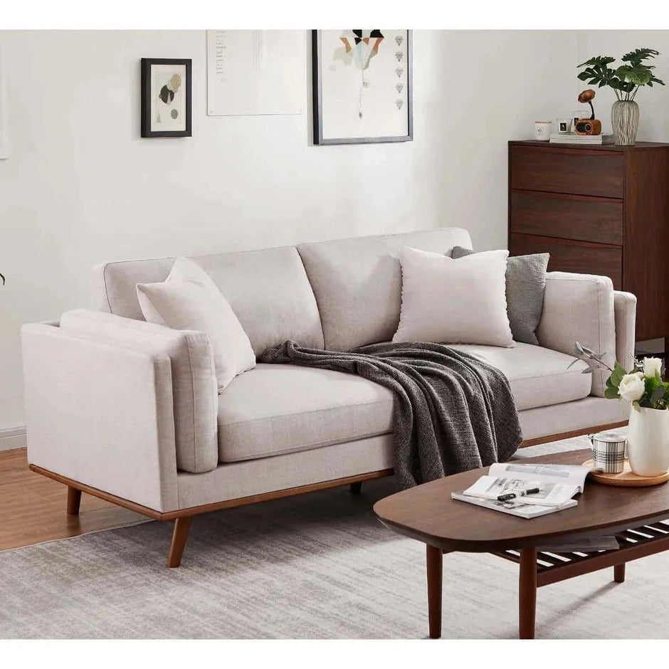 Grey 3 Seater Sofa