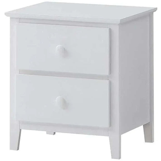 Bedside set Nightstand White