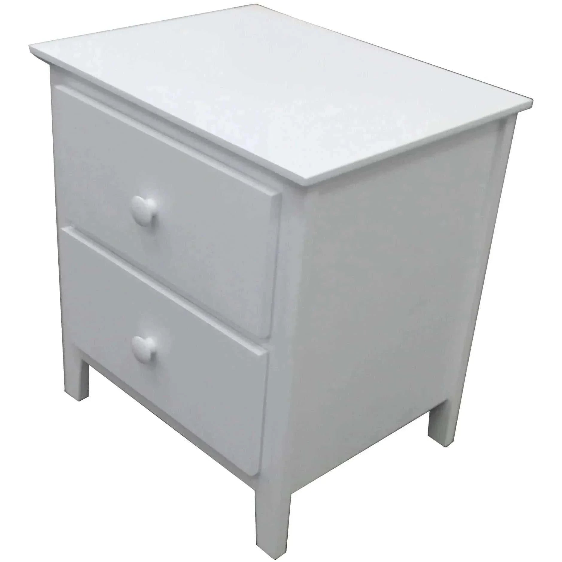 Bedside set Nightstand White