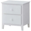 White Bedside Nightstand 