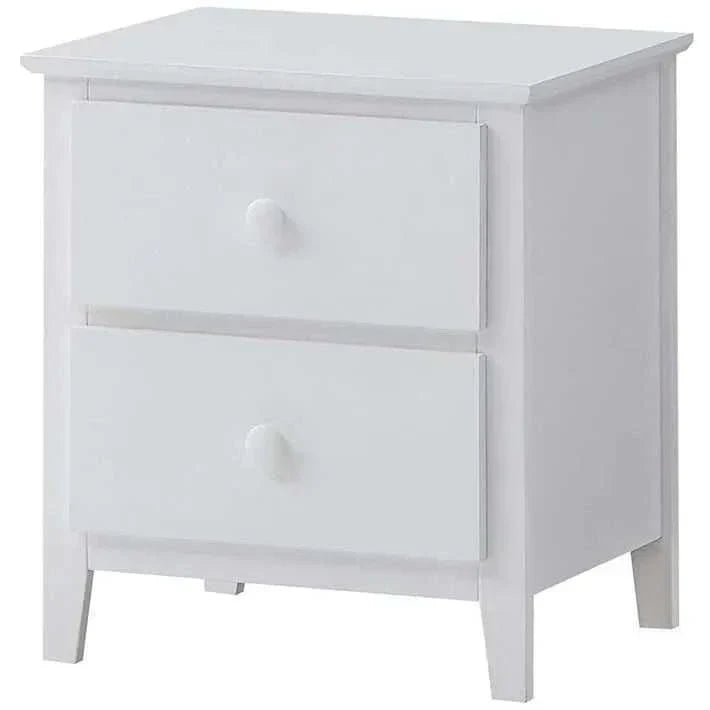 White Bedside Nightstand 