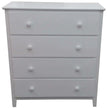 Drawers chest of cabinet White