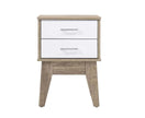 2 Drawers Bedside Table